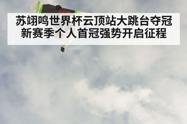 苏翊鸣世界杯云顶站大跳台夺冠 新赛季个人首冠强势开启征程
